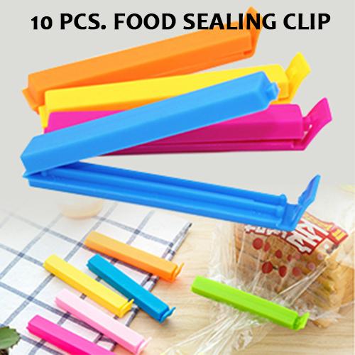 WBBOOMING 10Pcs/lot Food Snack Storage Seal Sealing Bag Clips Sealer Clamp  Food Bag Clips Kitchen Tool Food Close Clip