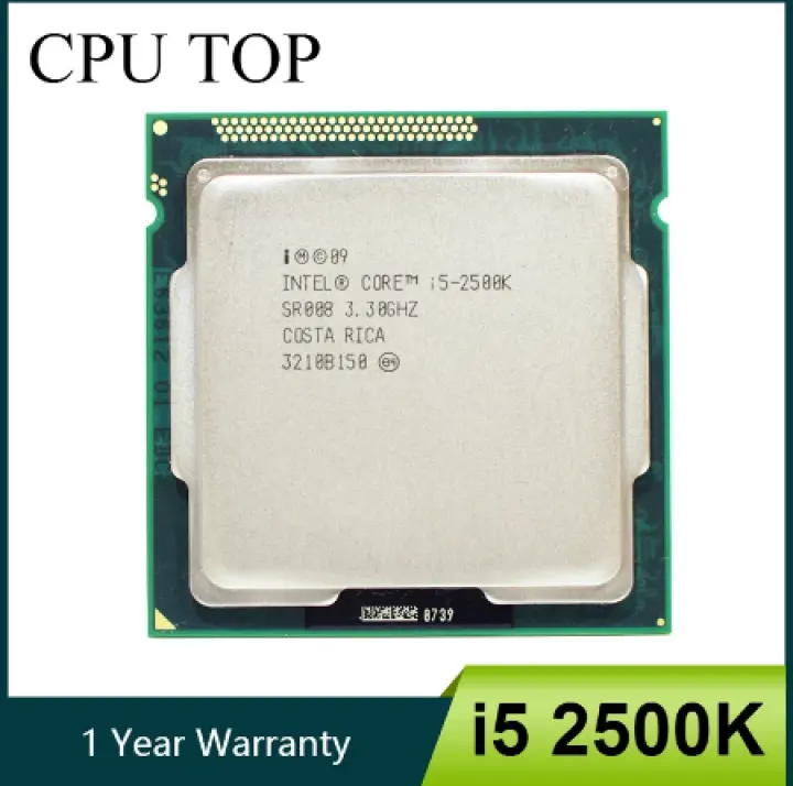 Intel I5 2500k Processor Quad Core 3 3ghz Lga 1155 Tdp 95w 6mb Cache With Hd Graphics I5 2500k I5 2500k Lazada Ph