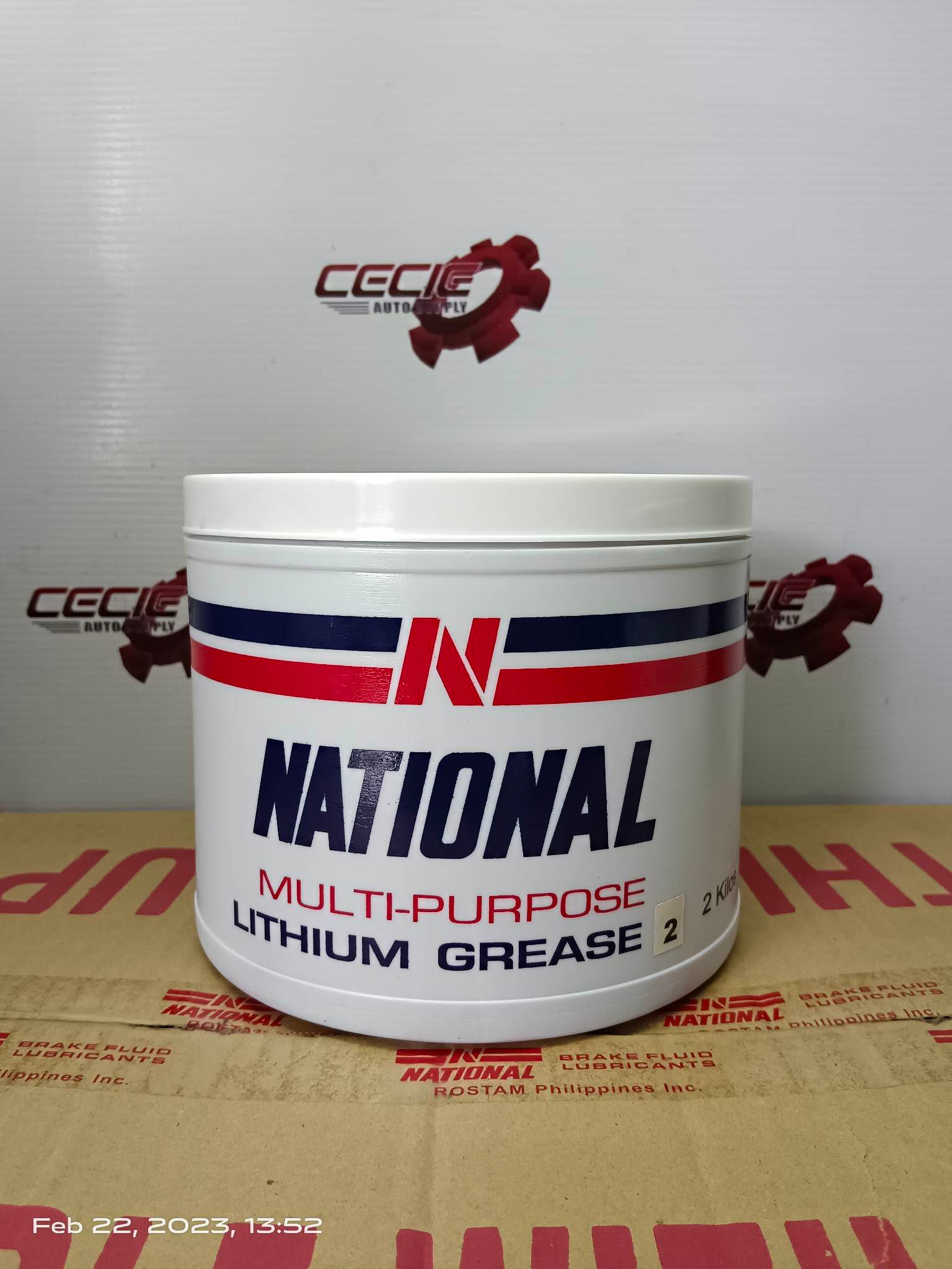 National MultiPurpose Lithium Grease NLGI 2 2kg Lazada PH