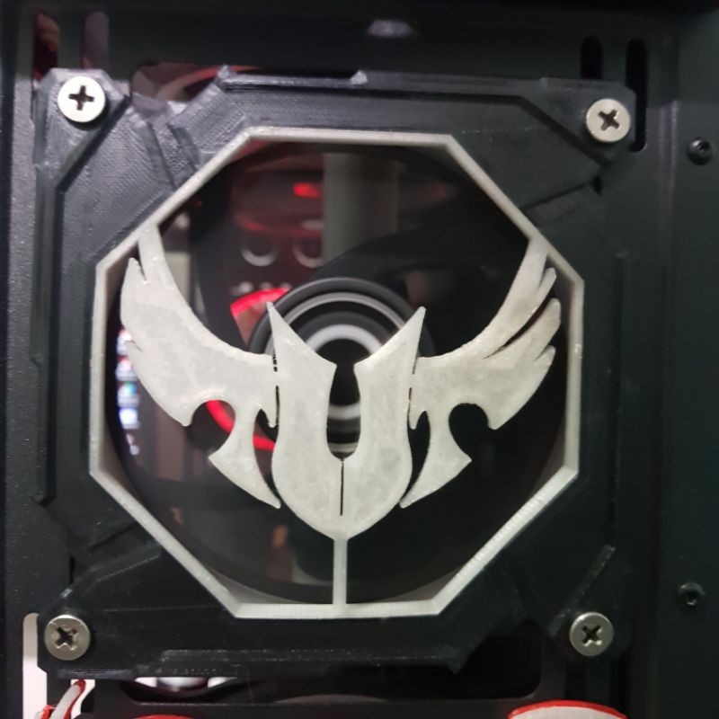 TUF CPU case Fan Grill glow in the dark 120mm Lazada PH