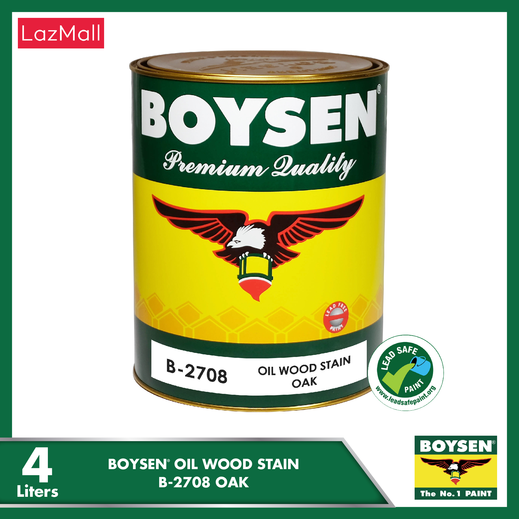 BOYSEN Oil Wood Stain Oak B27084L Lazada PH