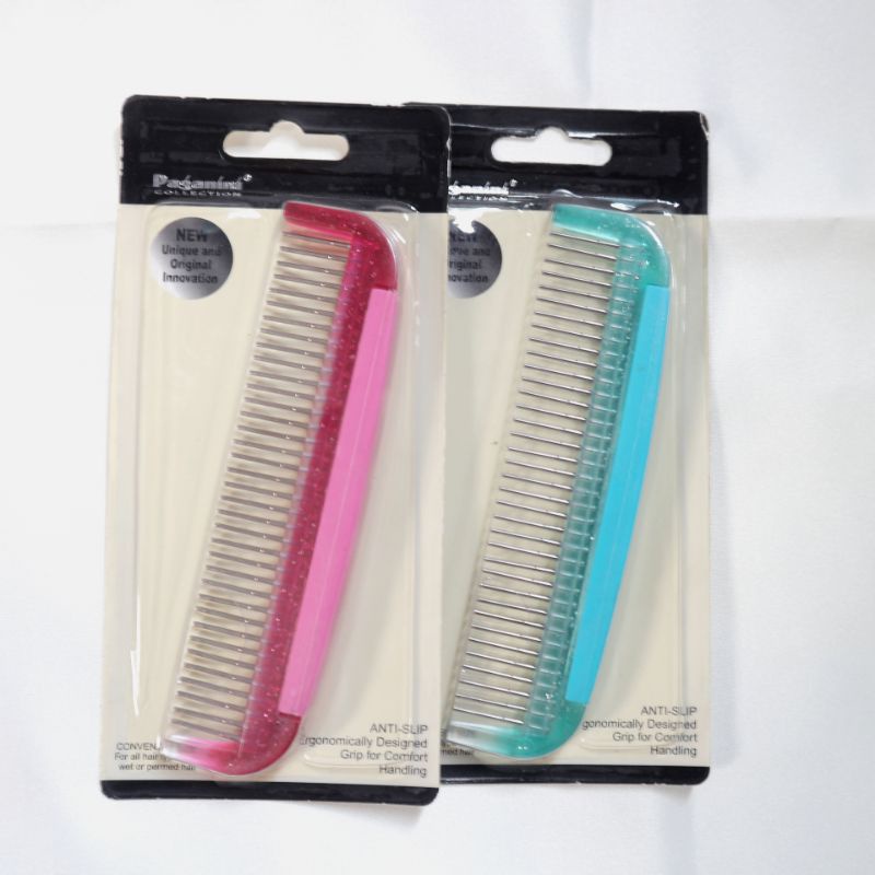 Paganini Collection Hair Spinning Metal Tooth Comb Stainless Rotating Teeth High Quality Hair