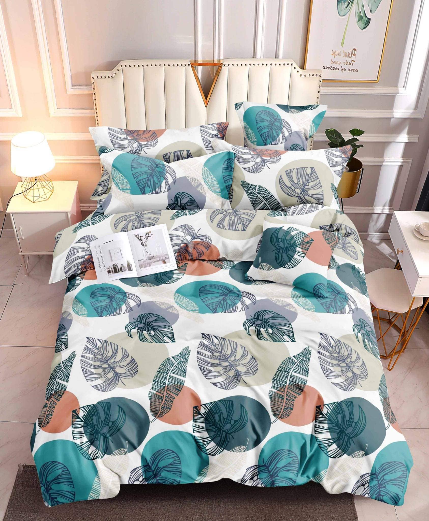 THE SuRV Fitted Garter Bedsheet 7 Prints Design 3in1 Set Canadian