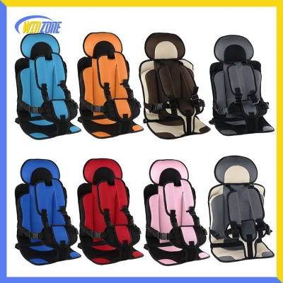 1-5T Travel Baby Safety Seat Cushion With Infant Safe Belt Fabric Mat Little Child Carrier Child Safety Seats （large）