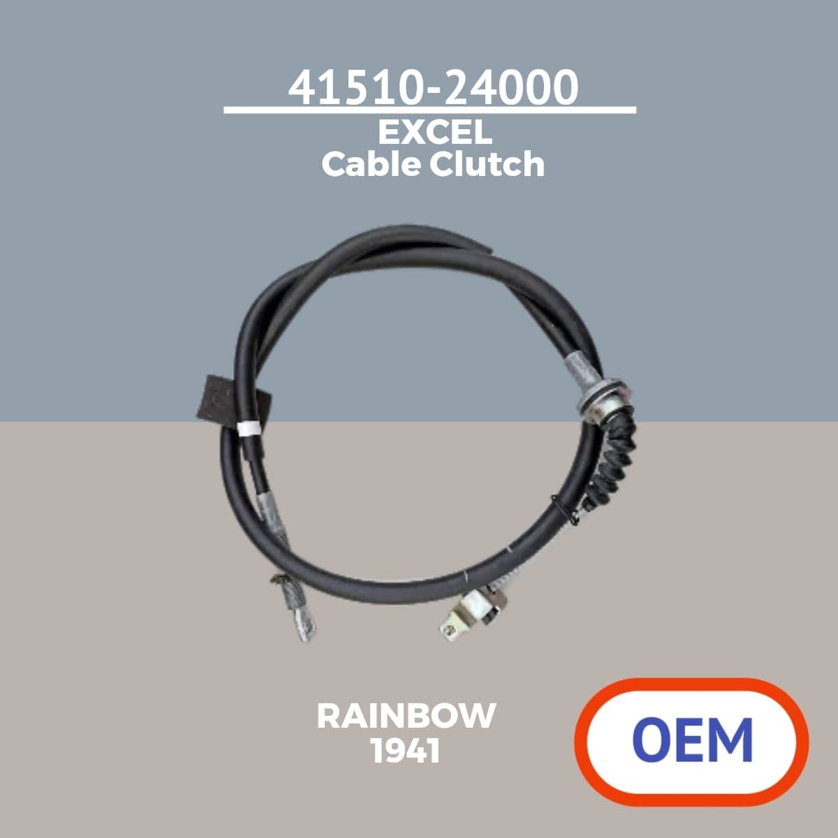 4151024000 Cable Clutch for HYUNDAI Excel [OEM] Part ;4151024000