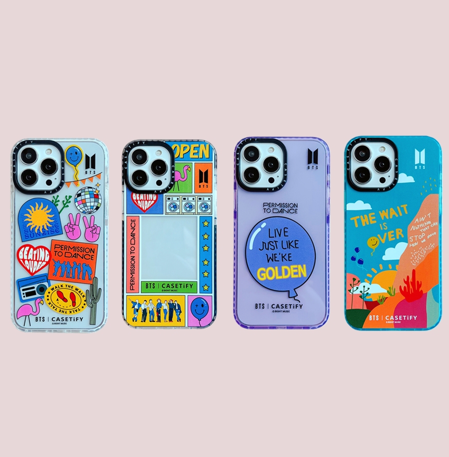 BTS Casetify Permission to Dance Casing For iPhone 7 8 Plus X XS