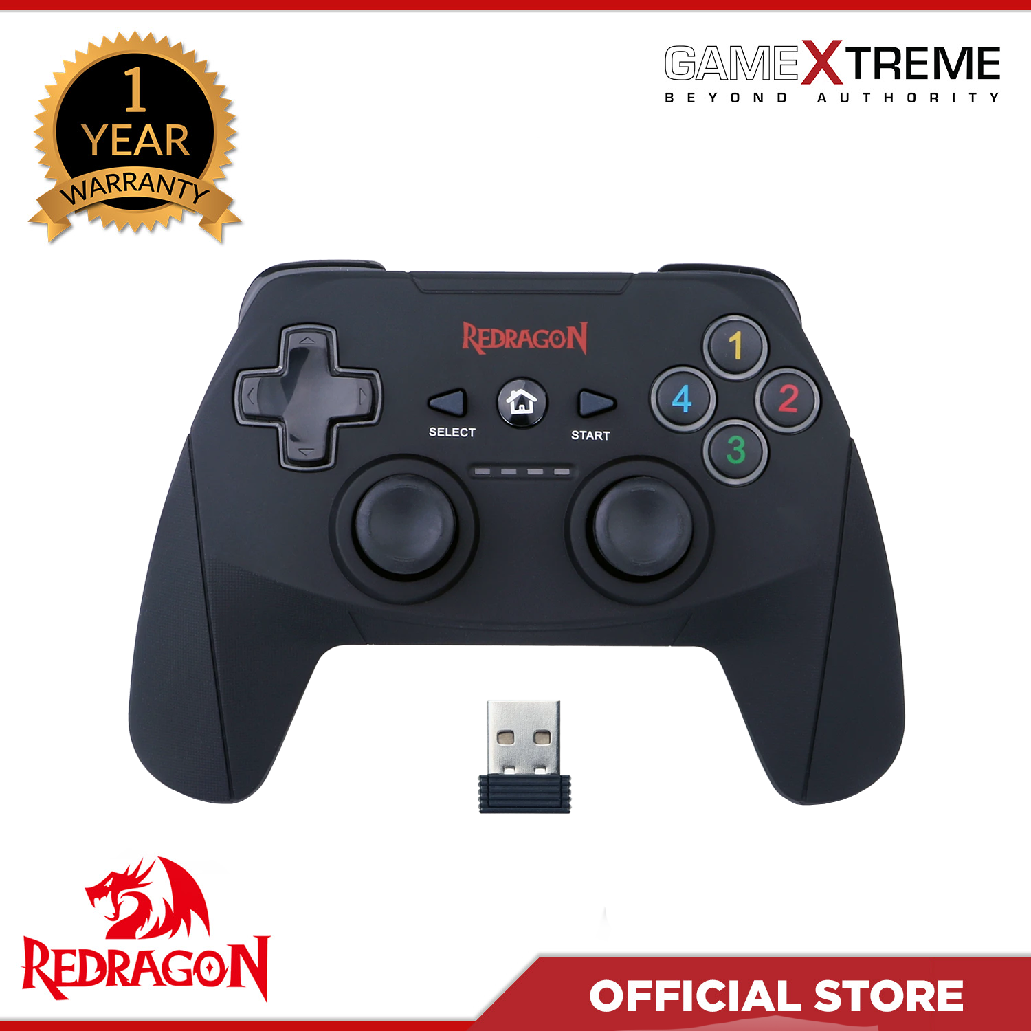 Redragon G808 Harrow Gamepad | Lazada PH