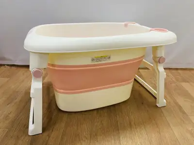 Baby New Style Portable Collapsible Bath Tub Infant / Toddler BD309#