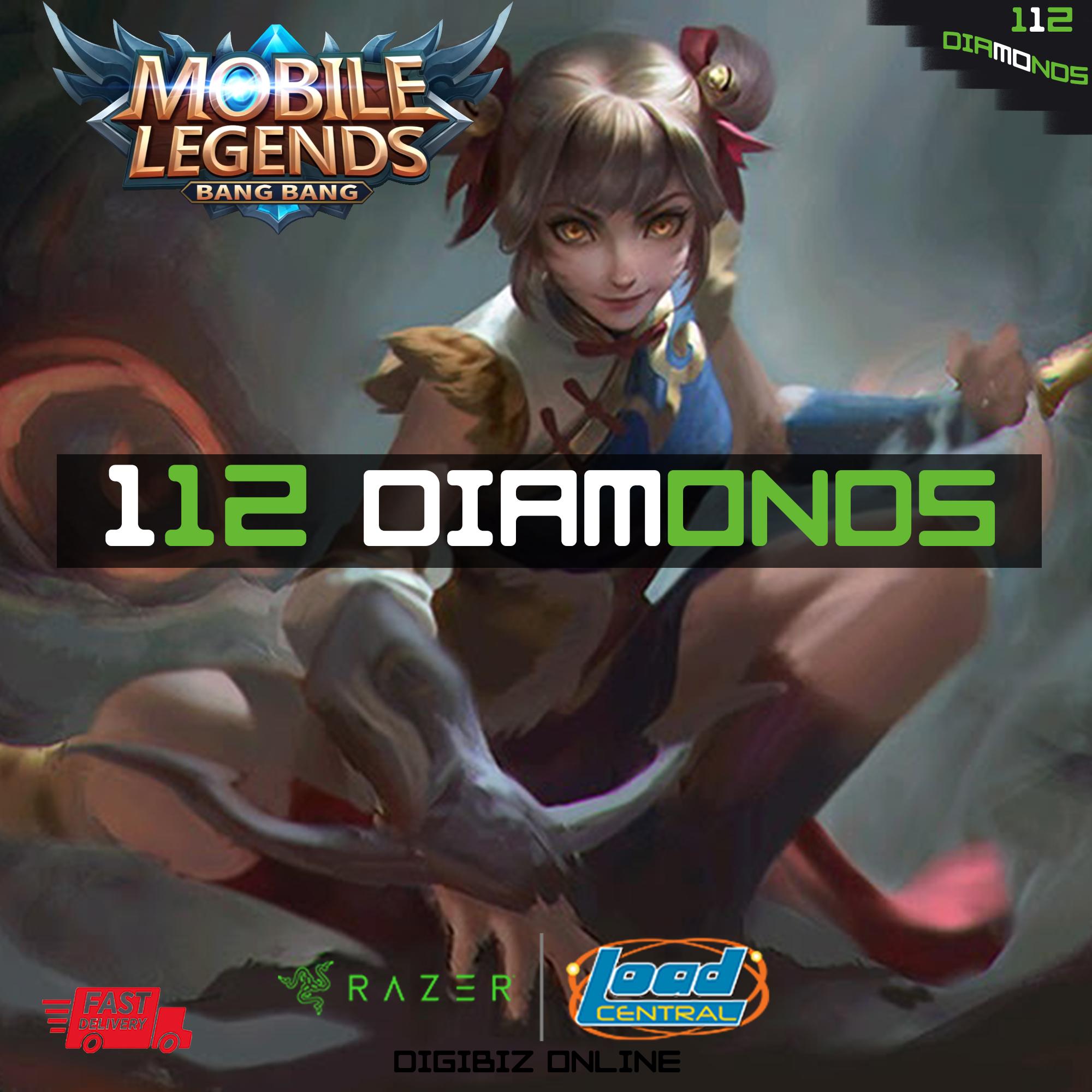 Mobile Legends 112 Diamonds Voucher Serial And Pin Mlbb 112 Digibiz Online - how to buy roblox gift card using lazadaif your a filipino