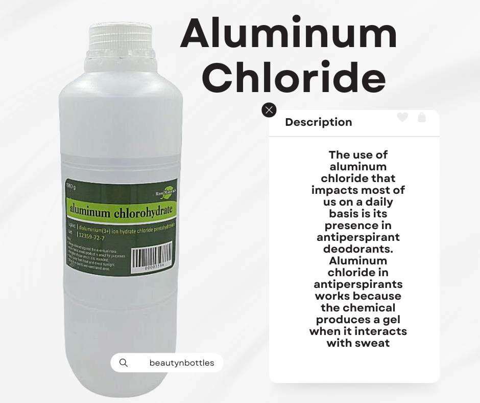 Aluminum Chloride aka Aluminum Chlorohydrate Lazada PH