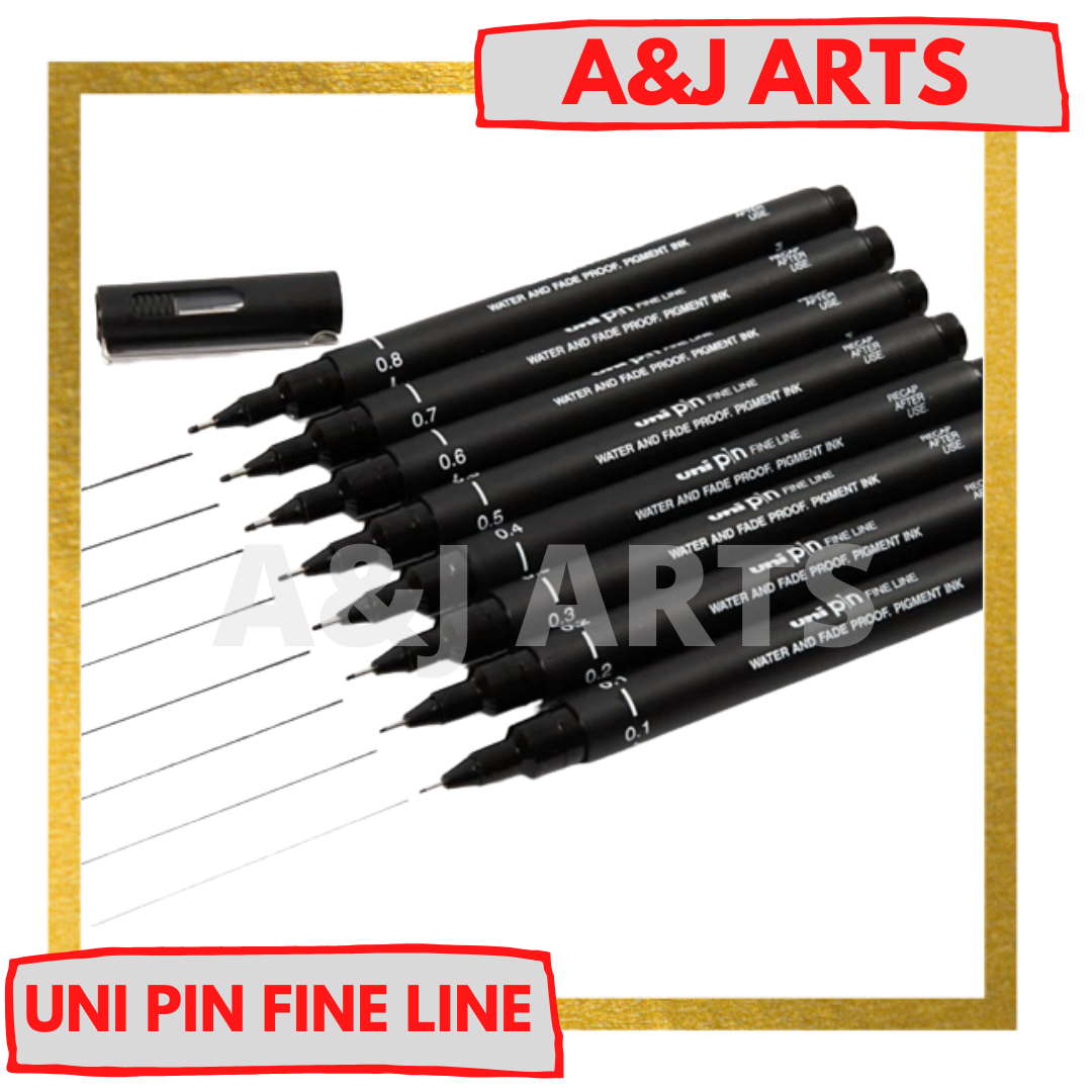 Uni Pin Fine Line Drawing Pen Fine Line Pen Lazada PH
