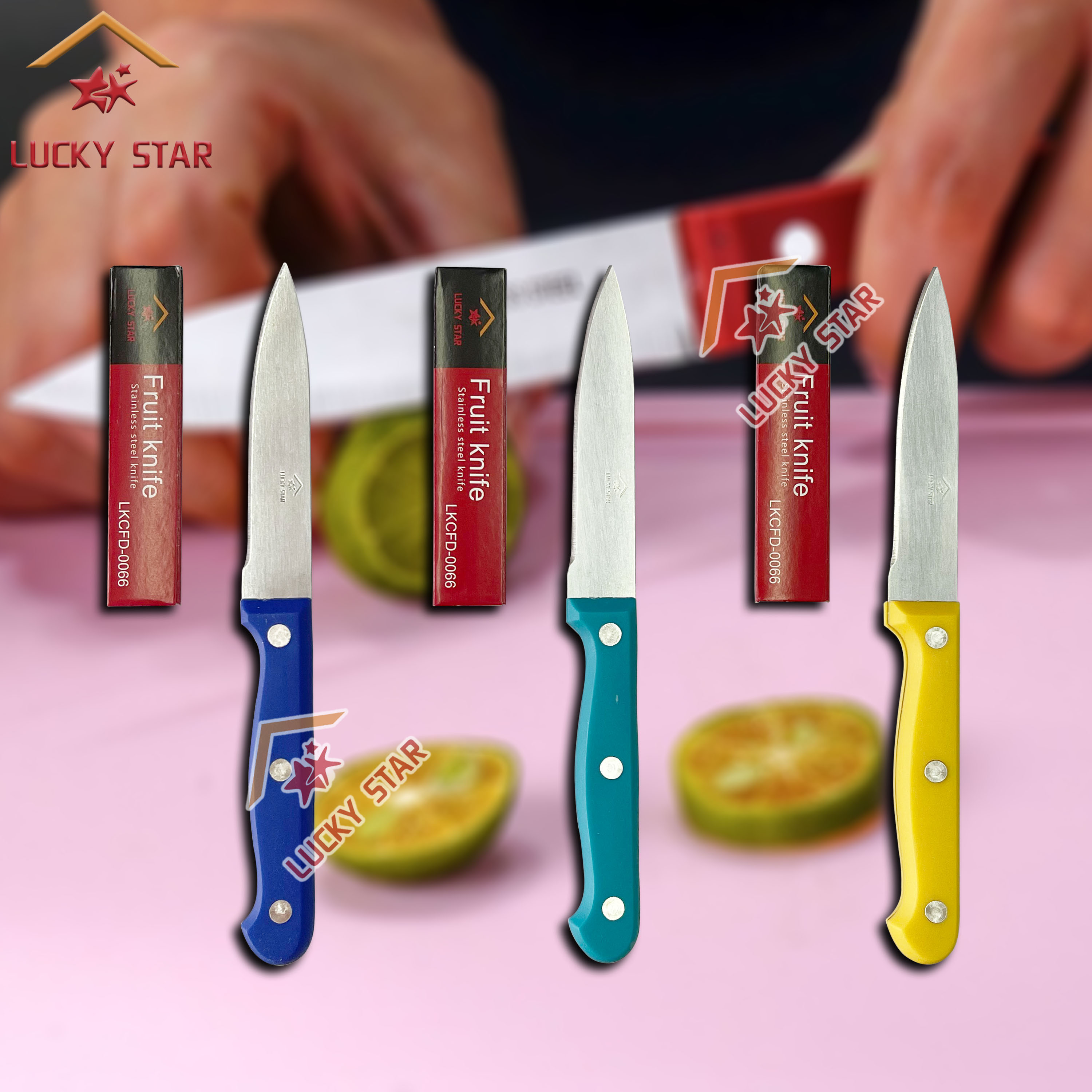 LKCFD0066 Fruit Knife Stainless Steel / Kitchen Knifes / LUCKY STAR