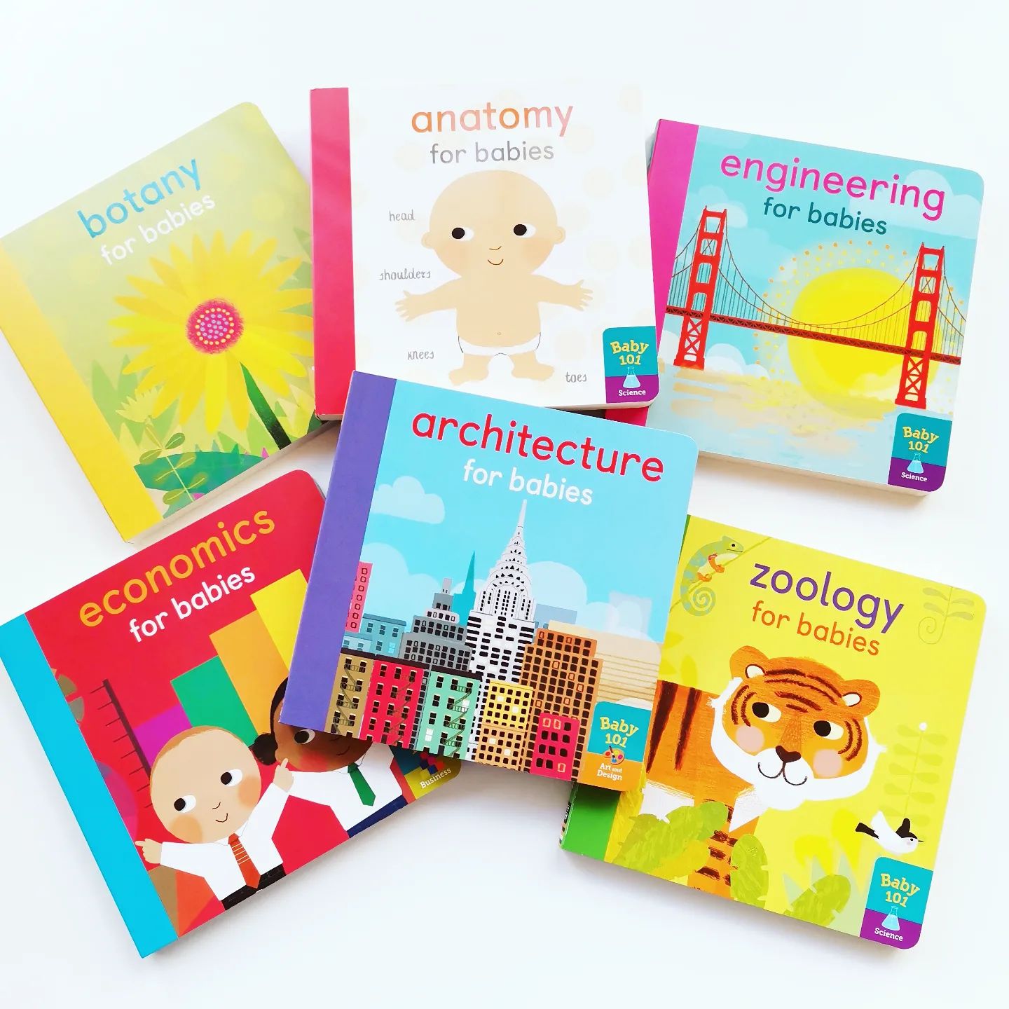 Baby 101: Engineering Zoology Economics Anatomy Botany