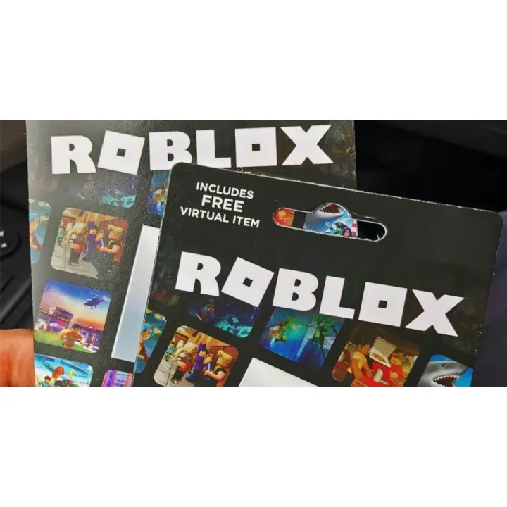Spot Hot Sale New 2021 Robux Roblox Premium 450 Gift Card 450 Robux Points Lazada Ph - lazada roblox card