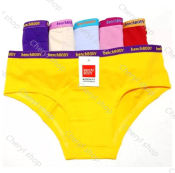 High-Quality Cotton Women's Panties (6pcs) by 