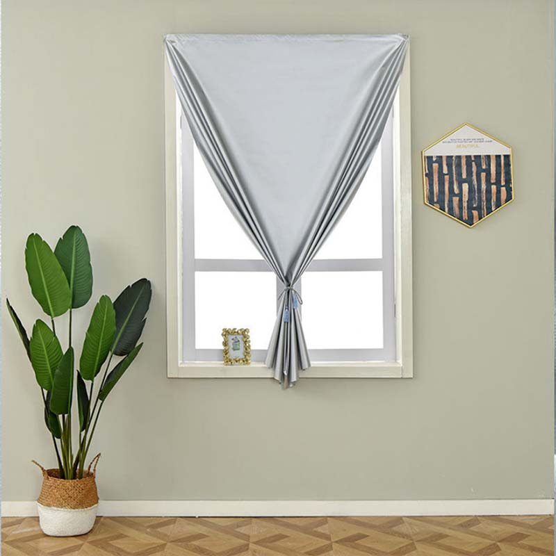 Velcro Curtain 100 Blackout Curtain Waterproof Short Curtain for