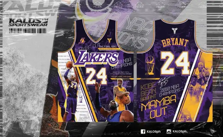 mamba out jersey