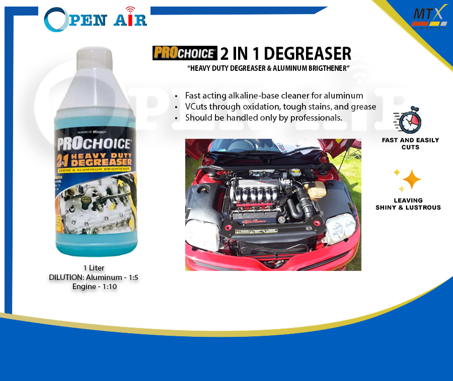 PROCHOICE DEGREASER & ALUMINUM BRIGHTENER 1L Lazada PH