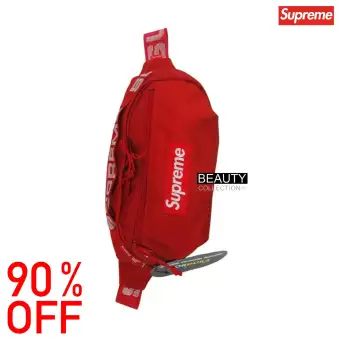 supreme backpack red price