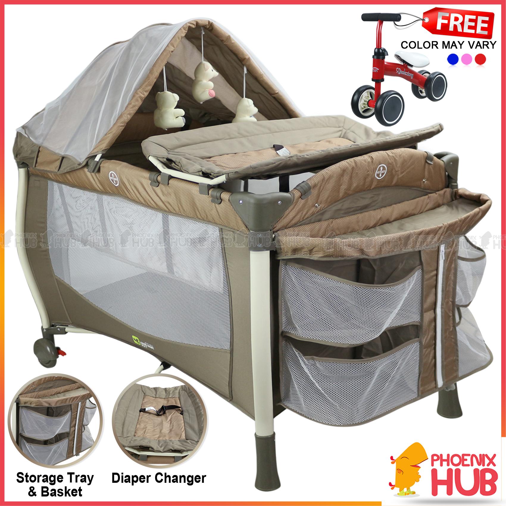 Phoenix Hub Kdd 991b Baby Crib Play Yard Playpen Baby Nursery