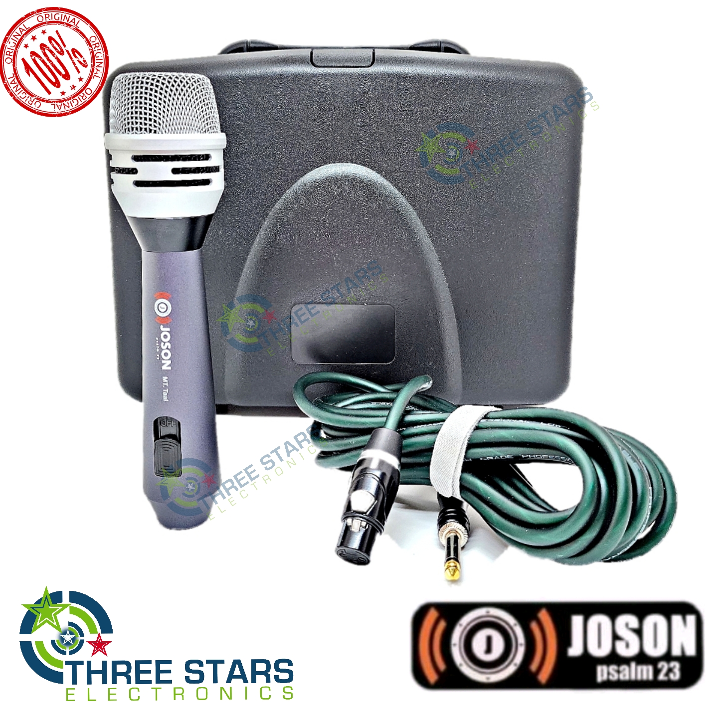 2023 JOSON Mt. Taal Professional microphone High Quality Dynamic Microphone with 5 meters