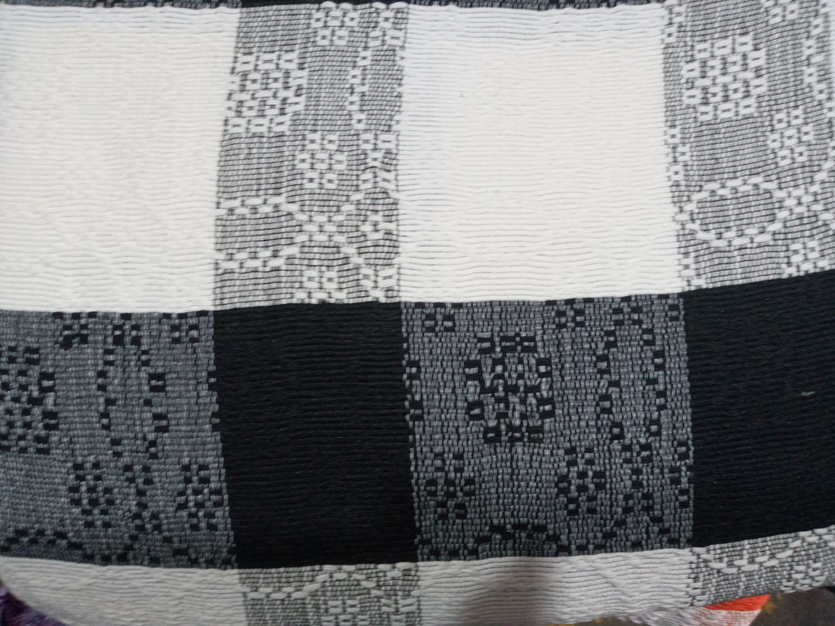 Ilocos Inabel Woven Blanket (Color BLACK/KING Size 92in x 60in