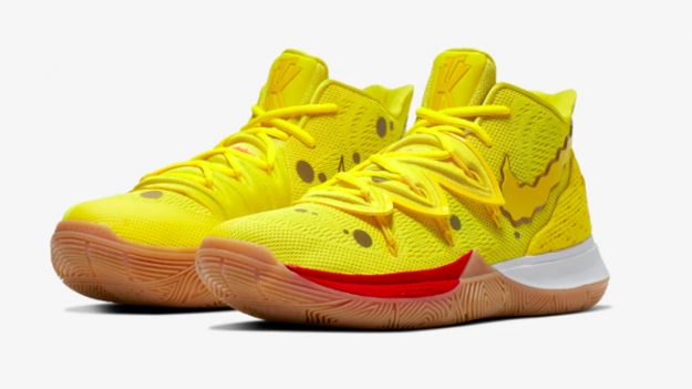 spongebob squarepants nikes