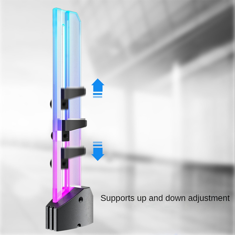 Video Card Sag Holder Accessory Parts 5V 3PIN ARGB Graphics Card GPU Support Bracket Vertical GPU Mount