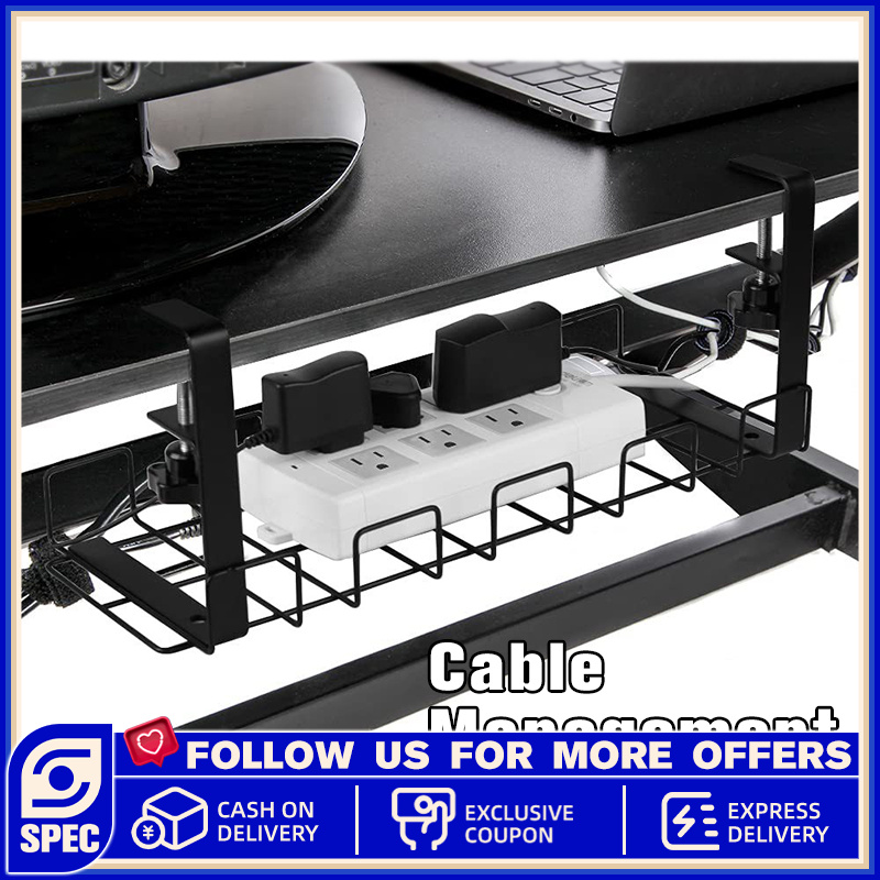 Spec New card deduction Wire Cable Tray, Hide Wires,No Drilling