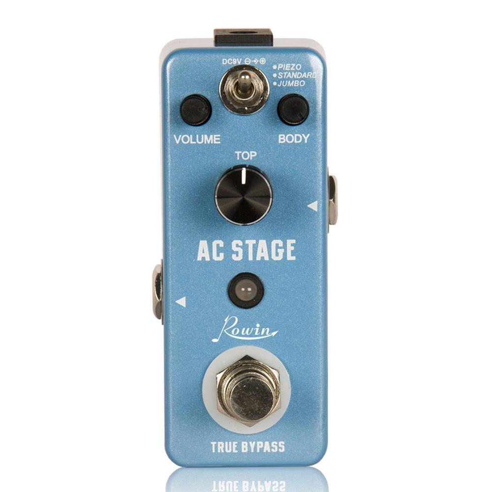 Rowin LEF320 AC Stage Guitar Pedal Effect Analog Acoustic Pedals For