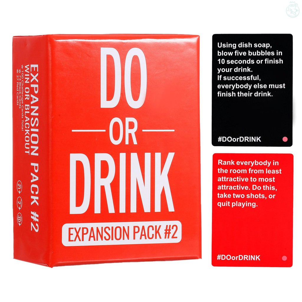 Do Or Drink Expansion Drinking Table Games Funny Board Tarot Deck Card English For Families Camping Party Play Board Game Card Do Or Drink Make Or Drink Includes Beautiful Gift Box An