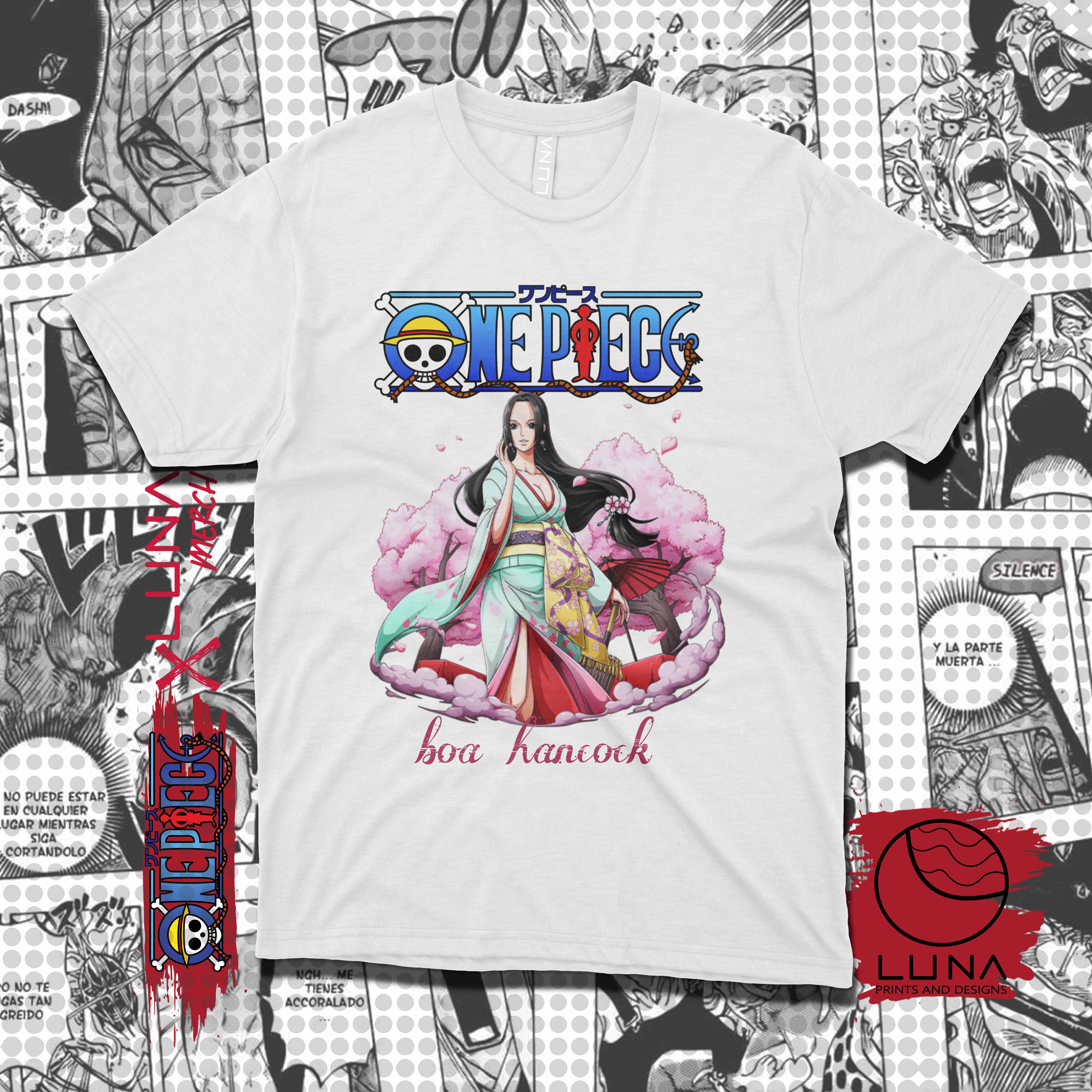 One Piece - Boa Hancock Anime Shirt Collection - The Luna Merch | Lazada PH