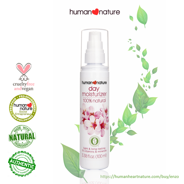 human nature moisturizer with spf