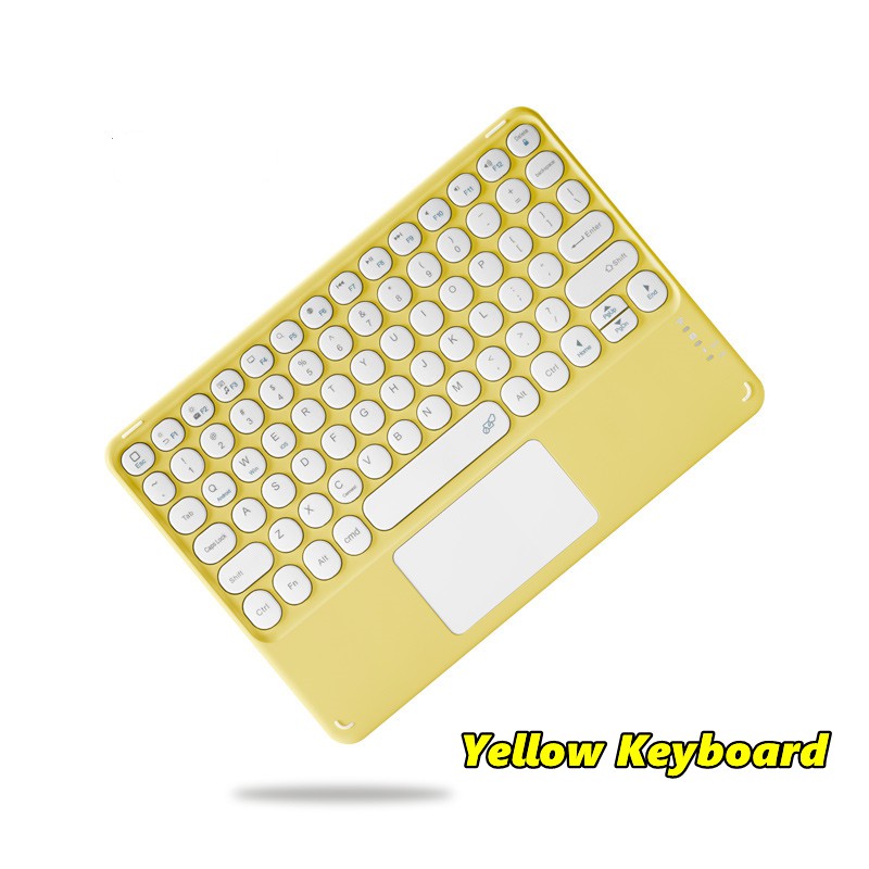 Colorful Wireless Touchpad Bluetooth Keyboard & Mouse Universal For For Android Windows 10 inch