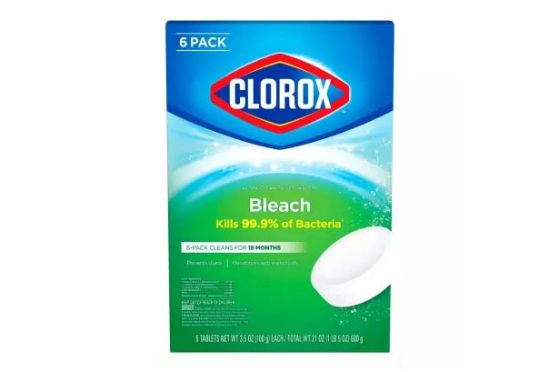 Clorox Ultra Clean Toilet Tablets Bleach 3.5oz (100g) | Lazada PH