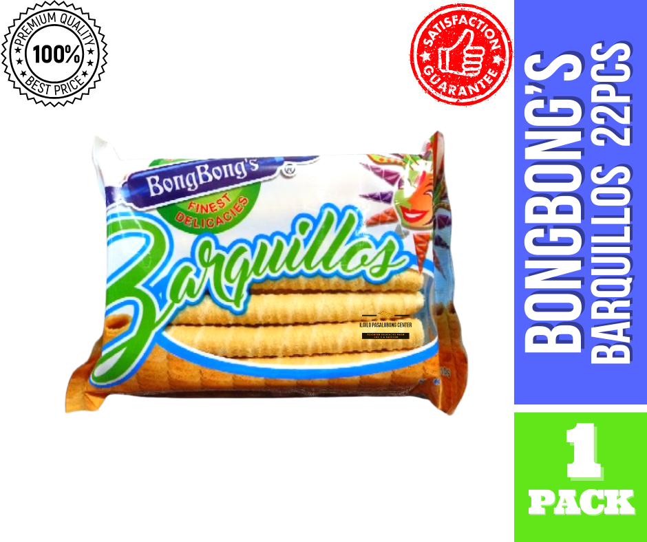 BONGBONGS PASALUBONG Special Barquillos 22pcs (1 PACK) bongbong's