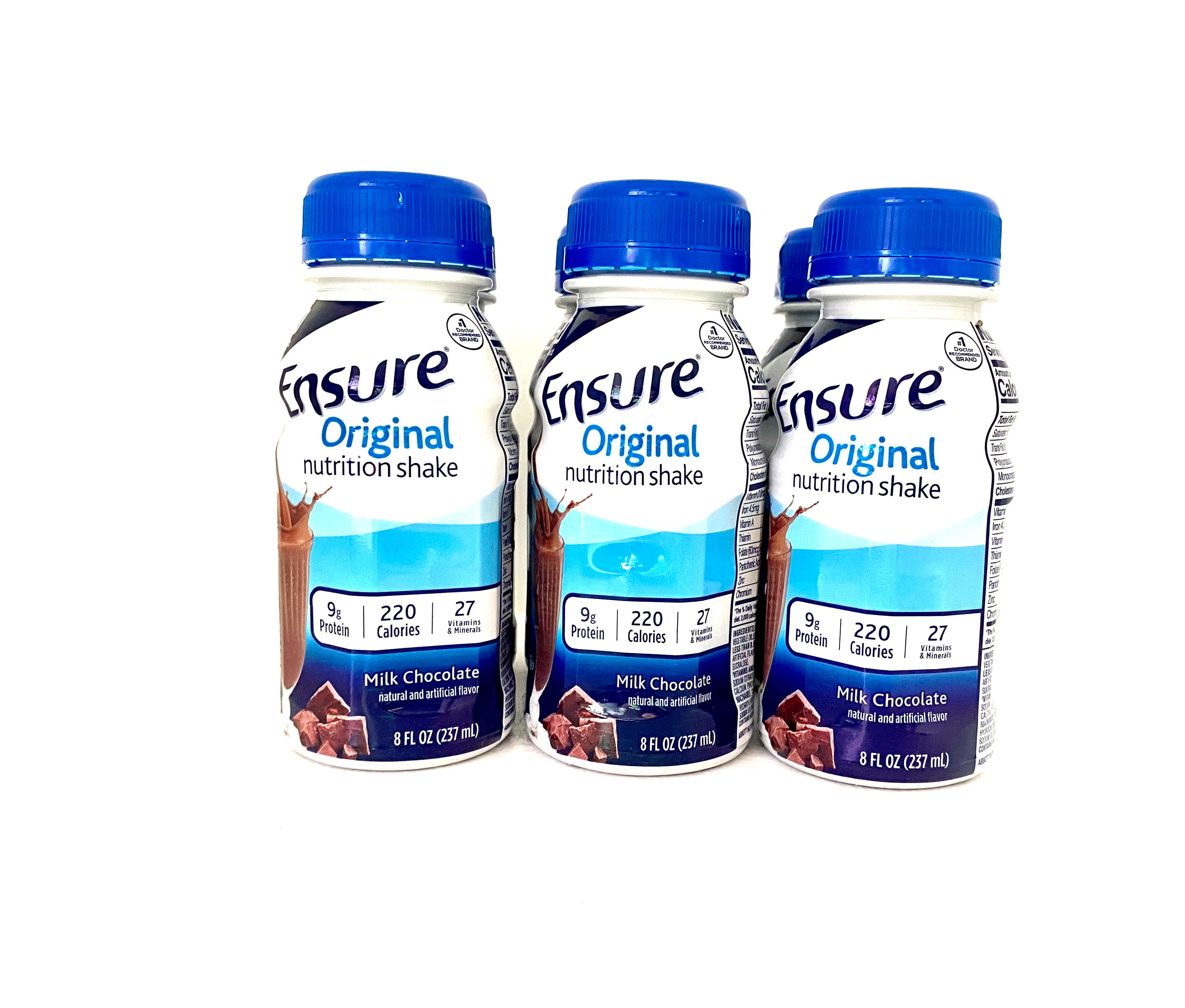 Ensure Original Nutrition Shake MILK CHOCOLATE PACK OF 6 Expiry date 2/