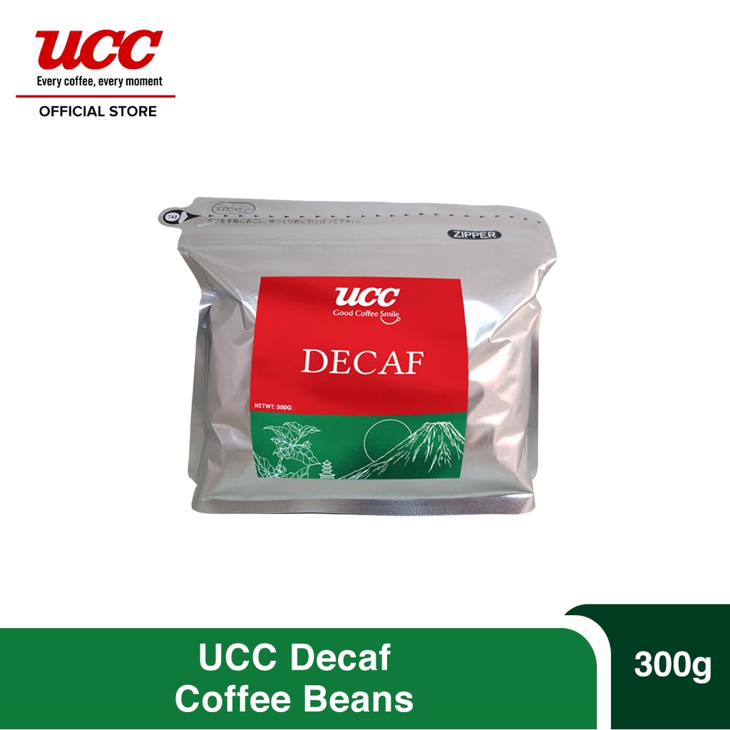 UCC Decaf Roasted Whole Coffee Beans 300g Lazada PH