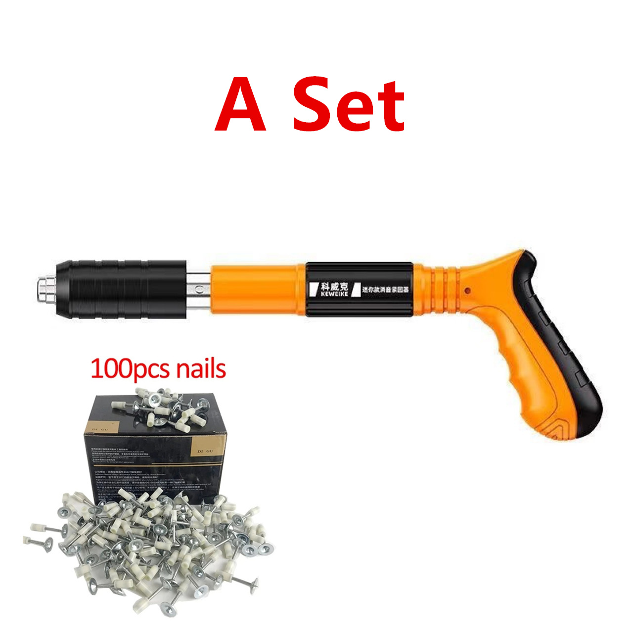 Mini Steel Nail Gun Manual Rivet Gun Concrete Wall Ceiling Wall Anchor