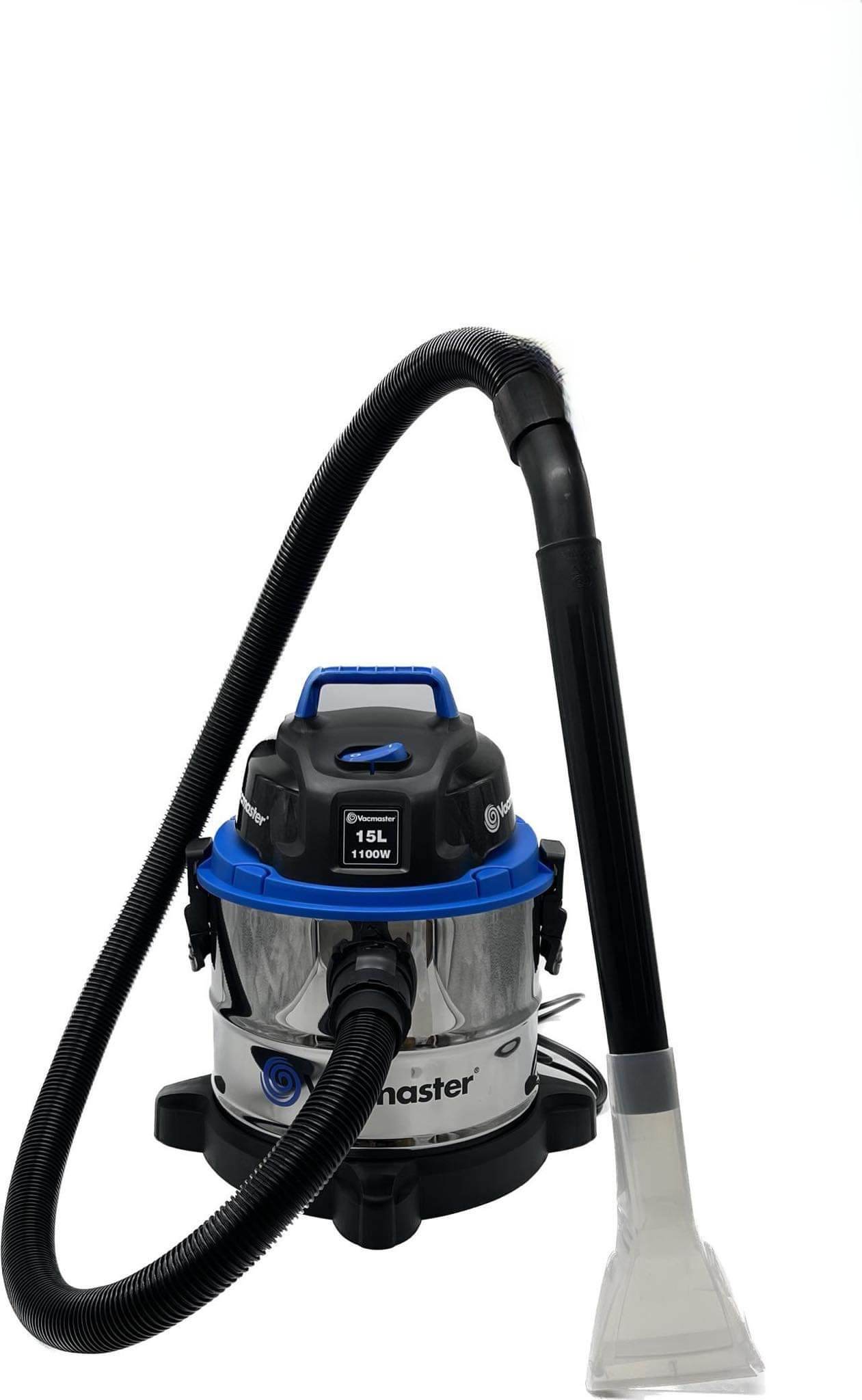 Aspirapolvere Industriale Vacmaster VQ1115S - Asciutto/Bagnato, 15 Litri, 1100W, Acciaio Inox, Funzione Soffiatore - Foto 10