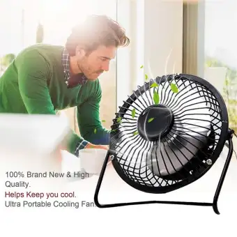 small metal electric fans