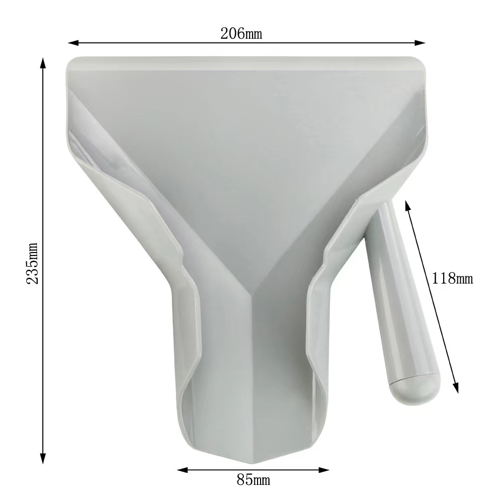 Plastic Chip Scoop French Fries chip scoop food Shovel Loader Chip