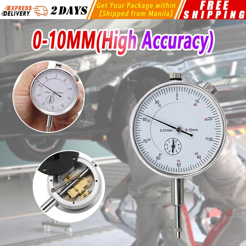 【010MM(High Accuracy)】Precision 0.01mm Dial Indicator Gauge 010mm