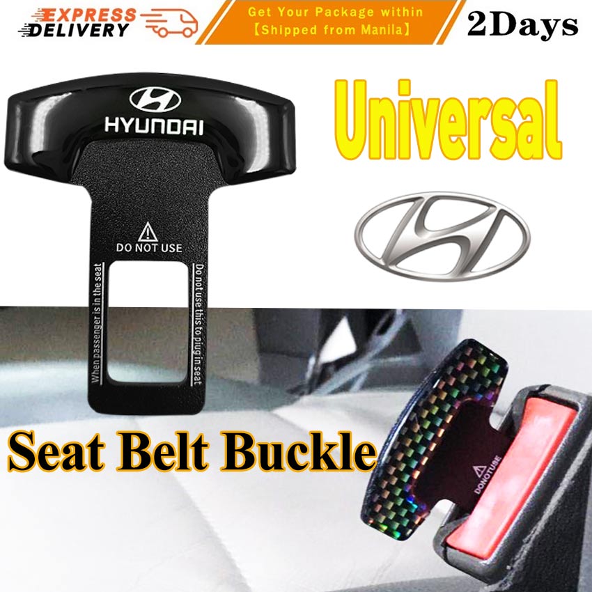 Safety Belt Buckles Real Carbon Fiber Car Seat Alarm Canceler