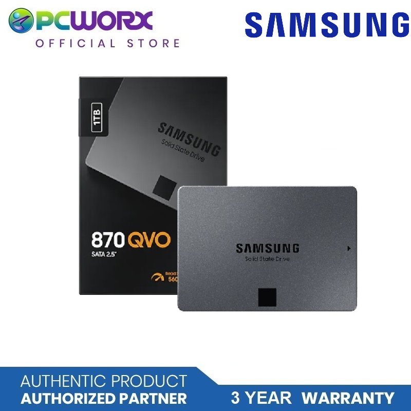  Samsung 870 QVO 1 TB SATA 2.5 Inch Internal Solid