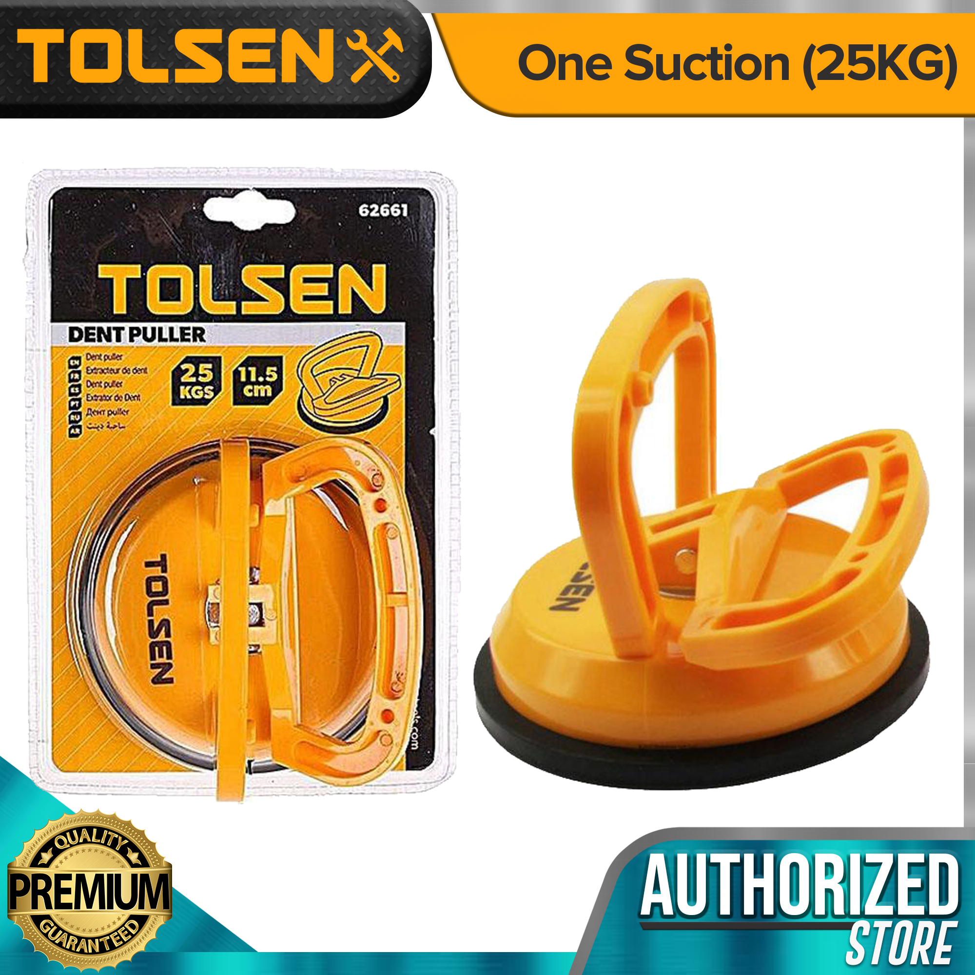 Tolsen Dent Puller (25KG | 50KG | 75KG) Heavy Duty Holder & Glass ...