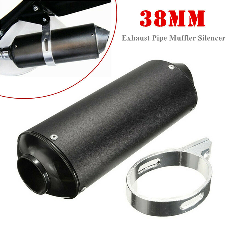 Flameer 48mm Silver Removable Motorcycle Exhaust Pipe Silencer Muffler Baffle Parts