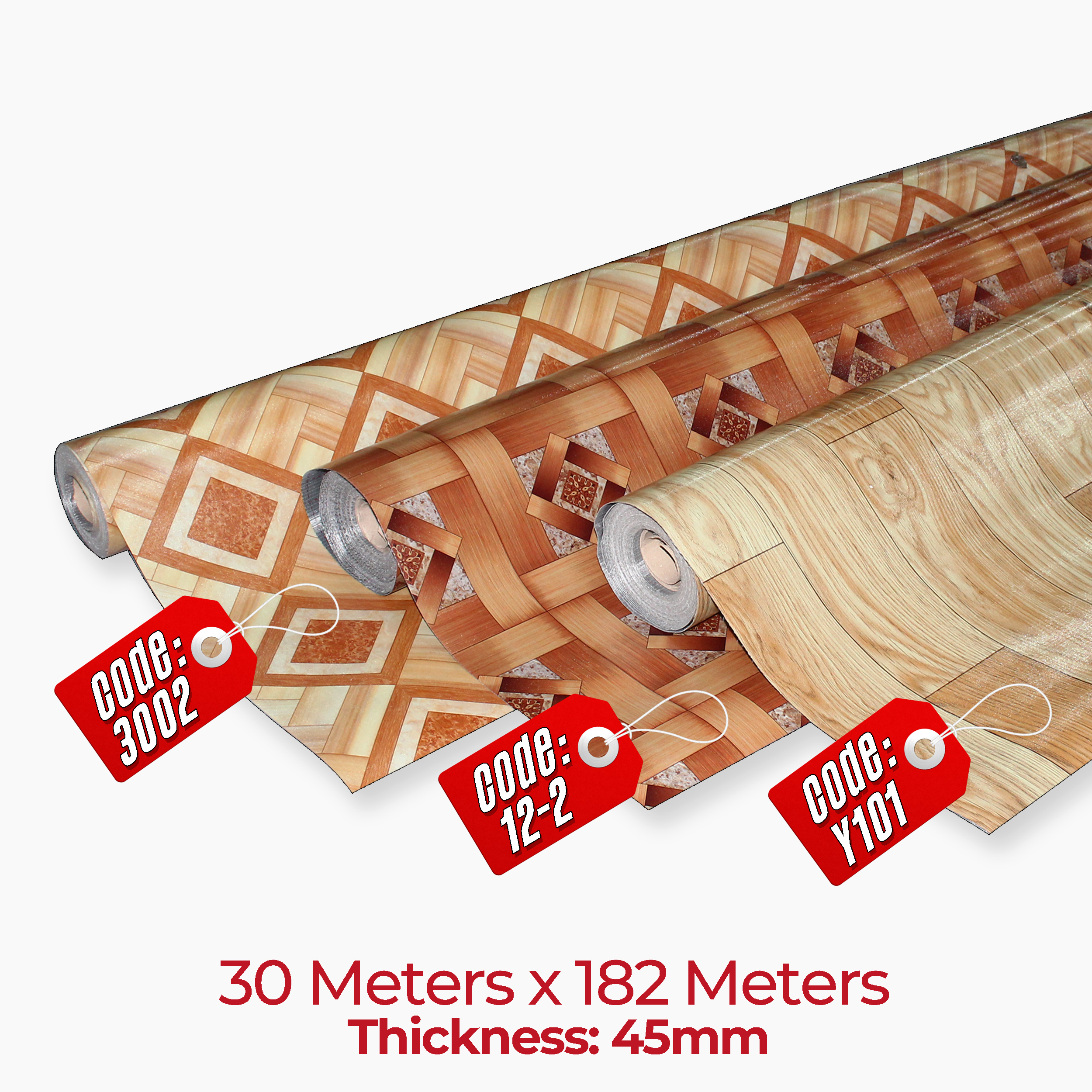 High Quality Waterproof Linoleum 30 meter x 182 meters | Lazada PH