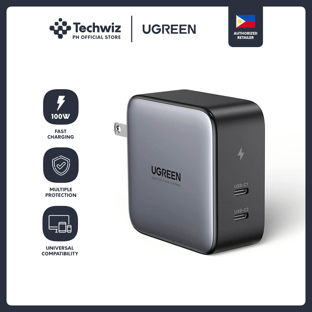 Ugreen Nexode 100W USB C GaN Charger-4 Port Wall Charger – UGREEN