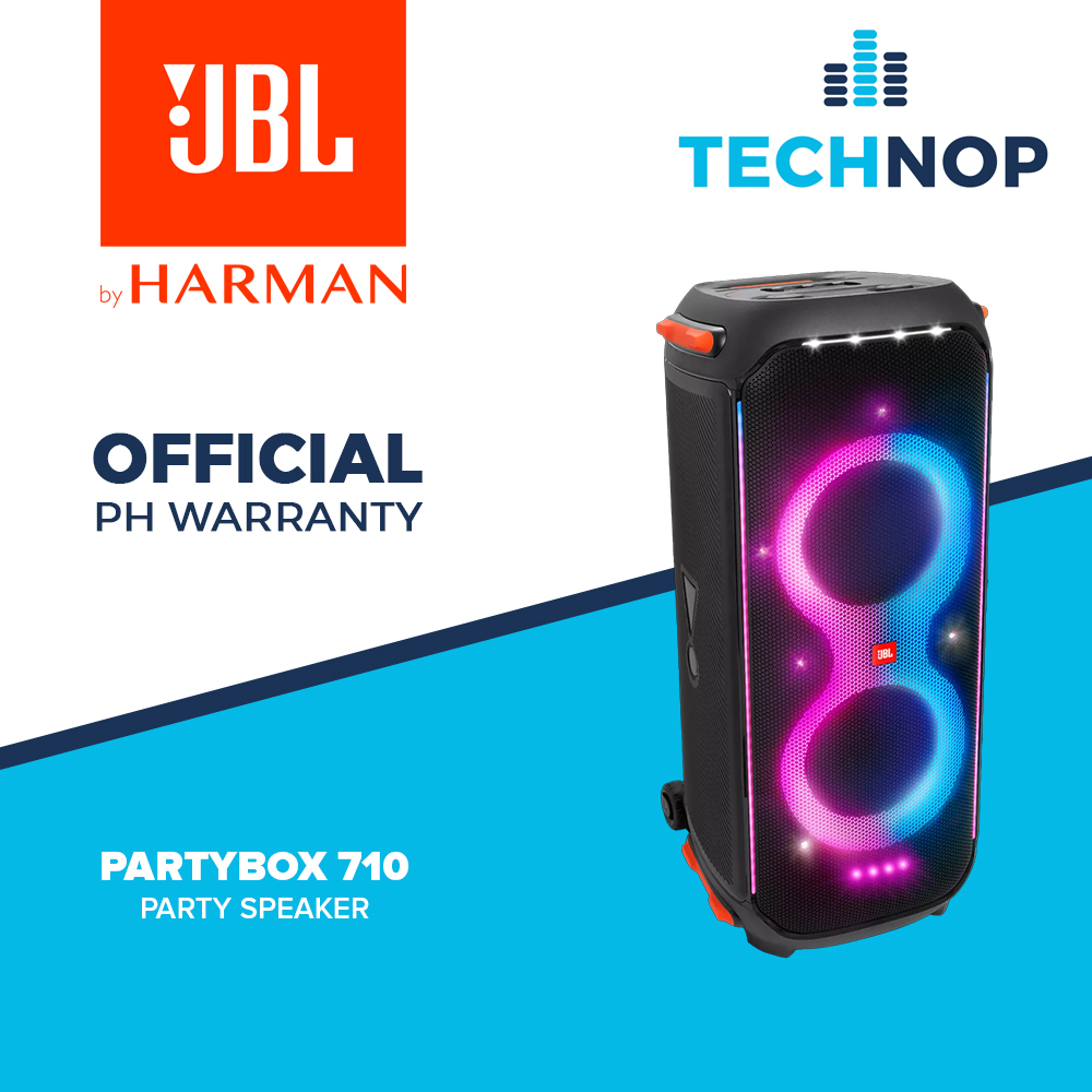 JBL PartyBox 710 Bluetooth Portable Party Speaker with Built-in Light and  Splashproof OPEN